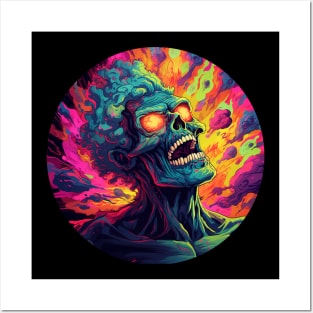 Vibrant Zombie Kings T-Shirt Posters and Art